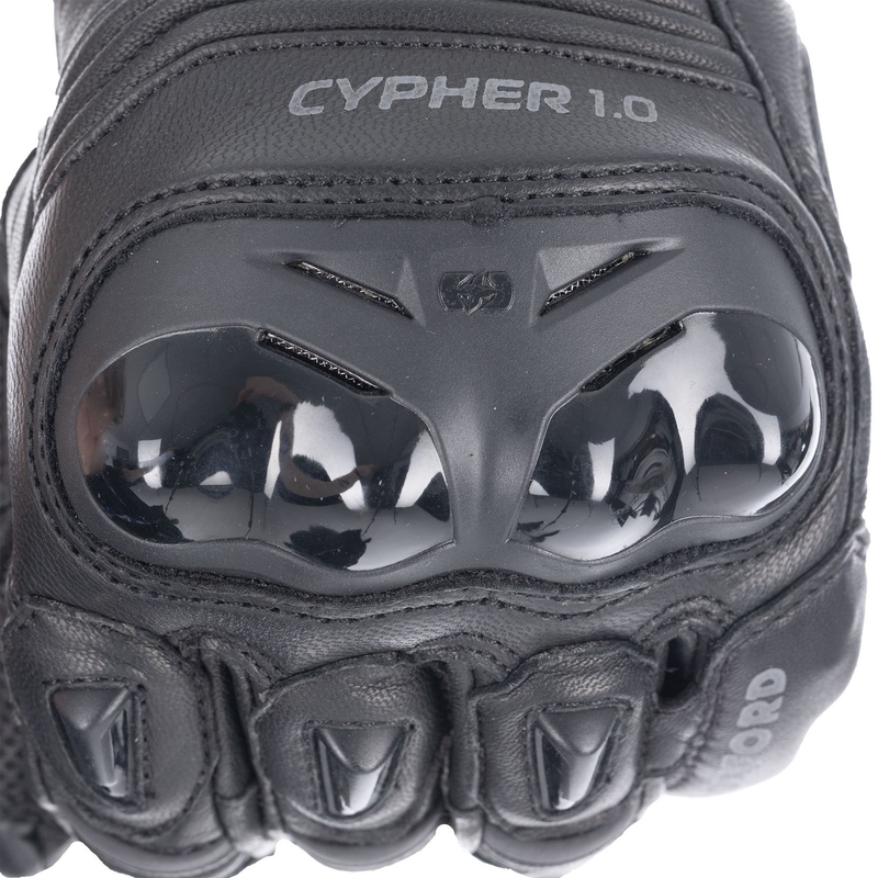 Mănuși scurte pentru motocicletă Oxford Cypher 1.0 negre