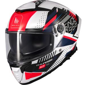 Casca moto integrala MT Thunder 4 SV Luminence albastra