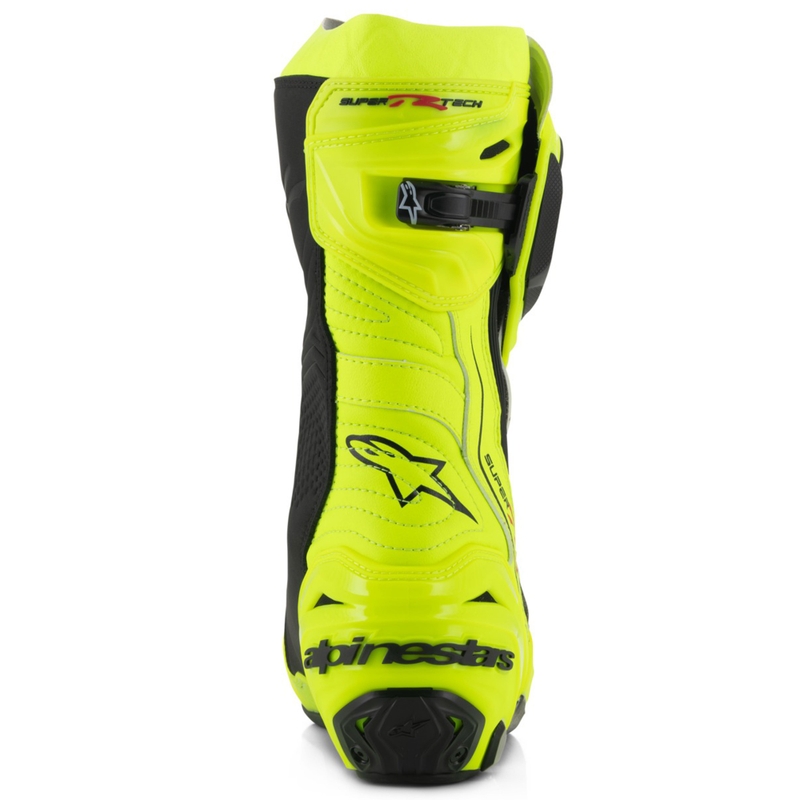 Ghete moto Alpinestars Supertech R galben-negru fluo