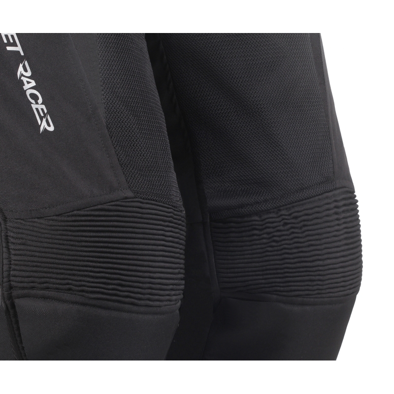 Pantaloni moto Street Racer Elite negru lichidare