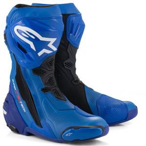 Ghete moto Alpinestars Supertech R Vented Albastru-Negru