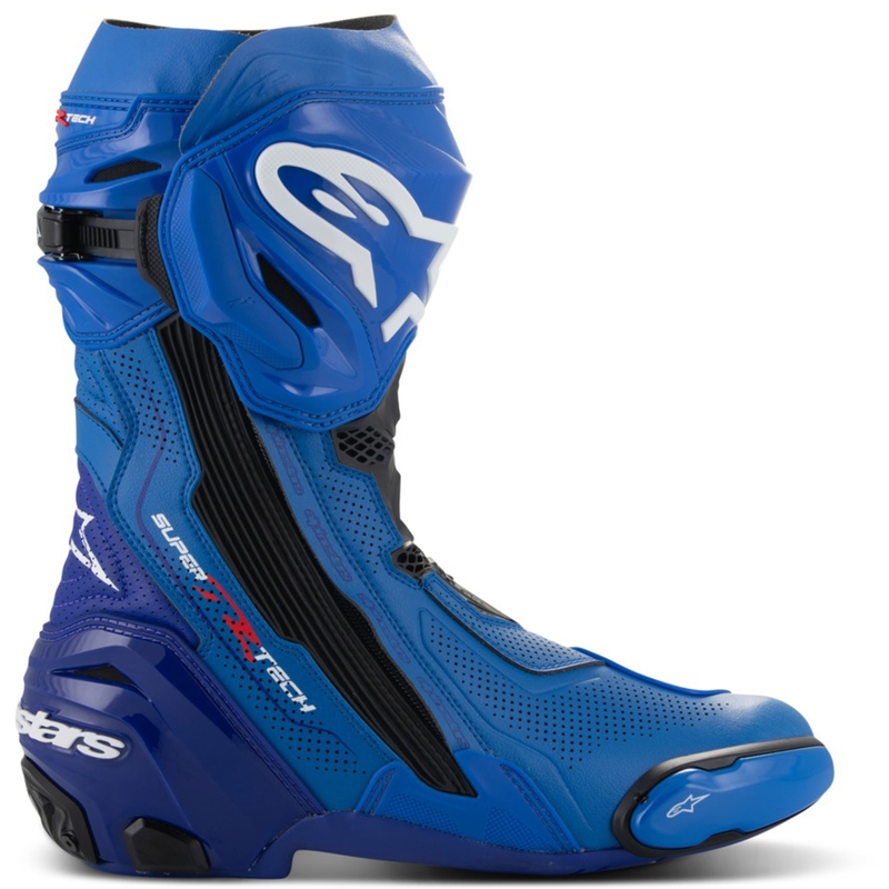 Ghete moto Alpinestars Supertech R Vented Albastru-Negru