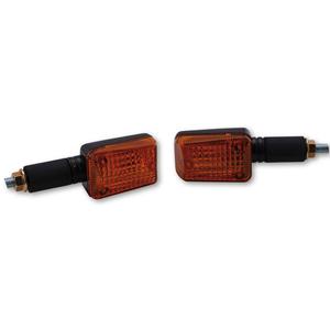 Semnalizatoare pentru motociclete Highsider Smart Mini lungi, negre
