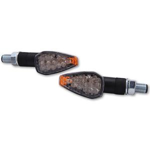 Semnalizatoare LED pentru motocicletă Highsider Smart Peak, negre