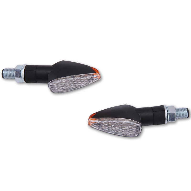 Semnalizatoare LED pentru motocicletă Highsider Smart Peak, negre
