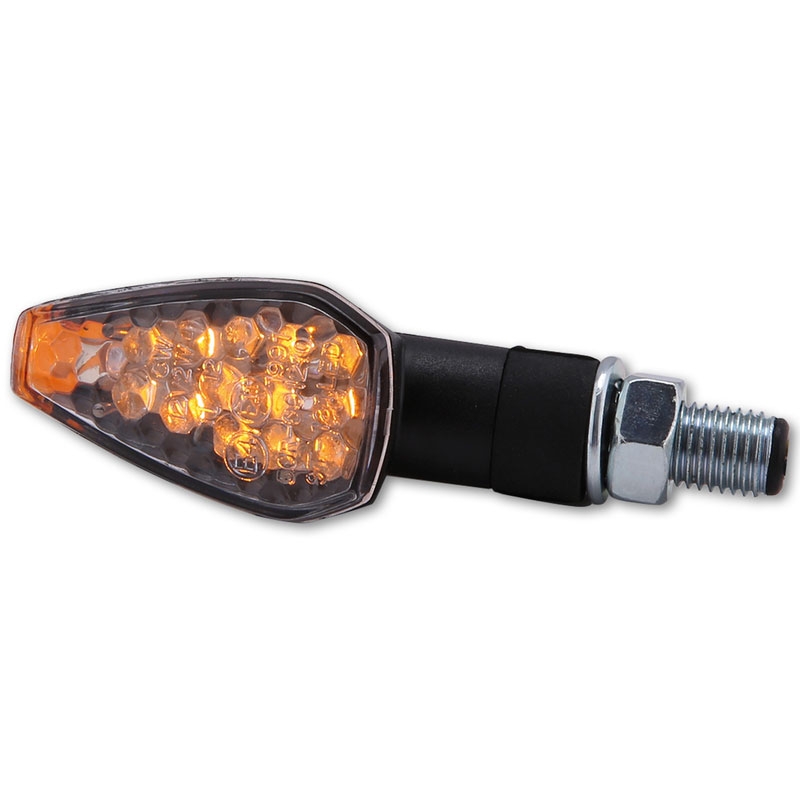 Semnalizatoare LED pentru motocicletă Highsider Smart Peak, negre