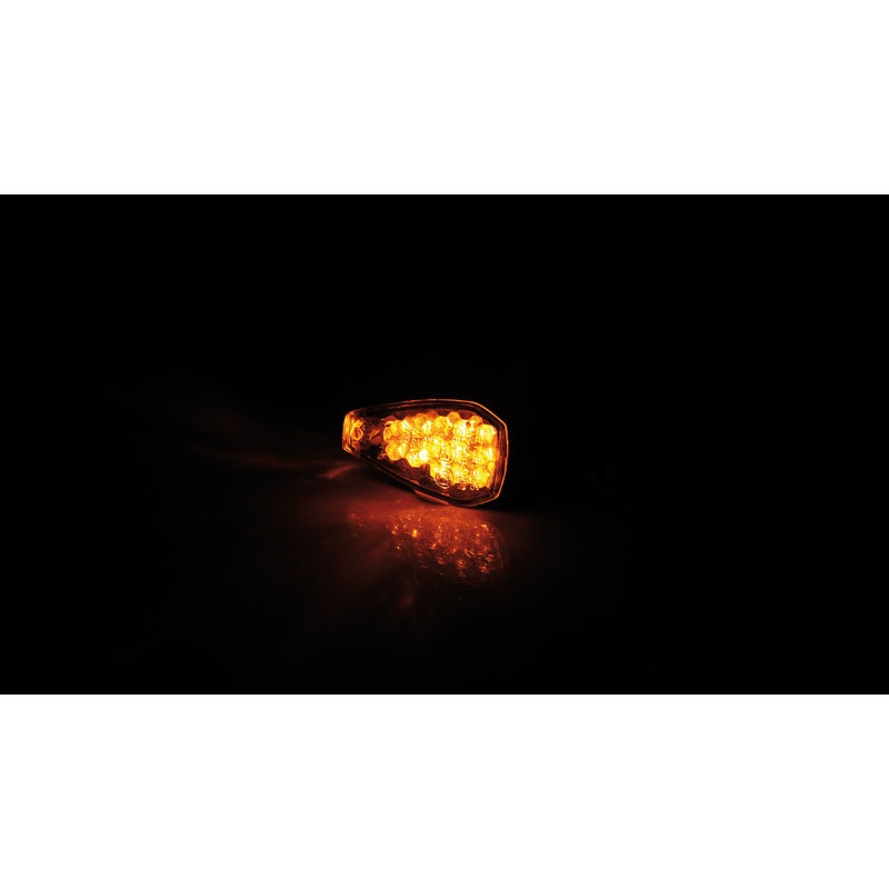Semnalizatoare LED pentru motocicletă Highsider Smart Peak, negre