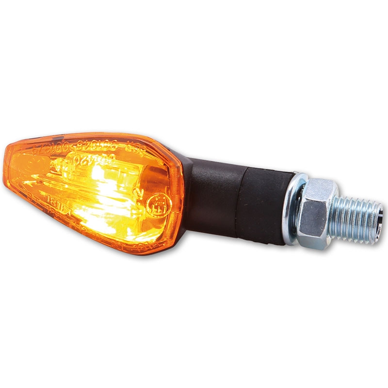 Semnalizatoare motocicletă Highsider Smart Peak scurte, negre