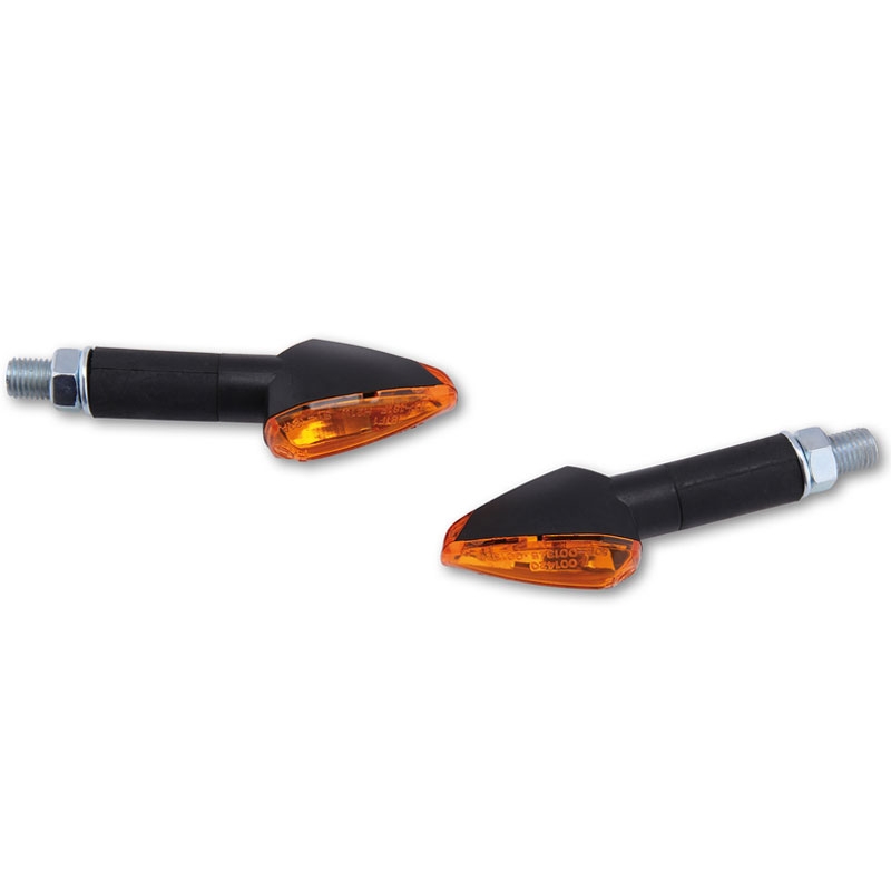 Semnalizatoare motocicletă Highsider Smart Peak lungi, negre