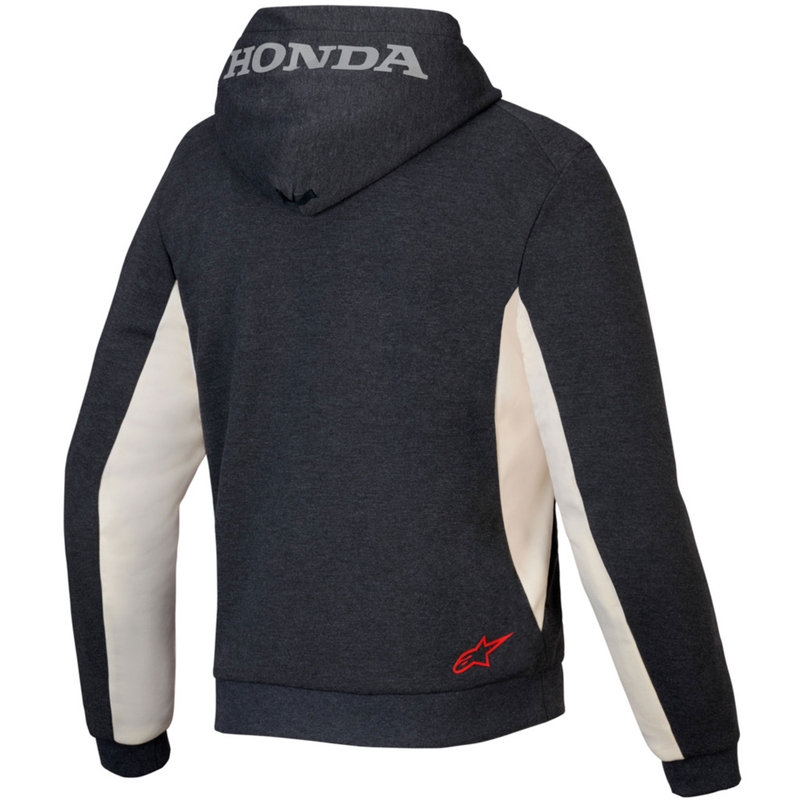 Hanorac Alpinestars Chrome V3 Sport Honda Collection Gri Închis-Crem-Roșu