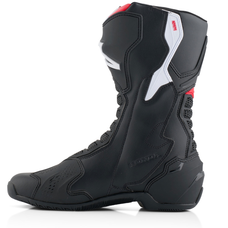 Ghete Motocicletă Alpinestars SMX-6 V3 Honda Collection Negru-Roșu-Alb
