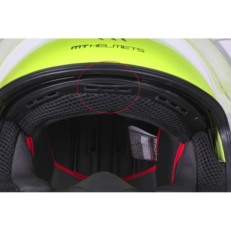 Cască de motociclist integrală MT Thunder 3 SV galben fluo - grad II