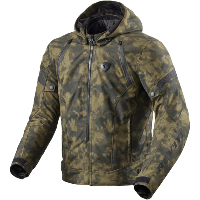 Geacă moto Revit Flare 3 H2O camo verde închis