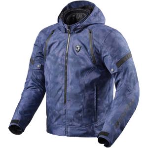 Geacă moto Revit Flare 3 H2O camo albastru