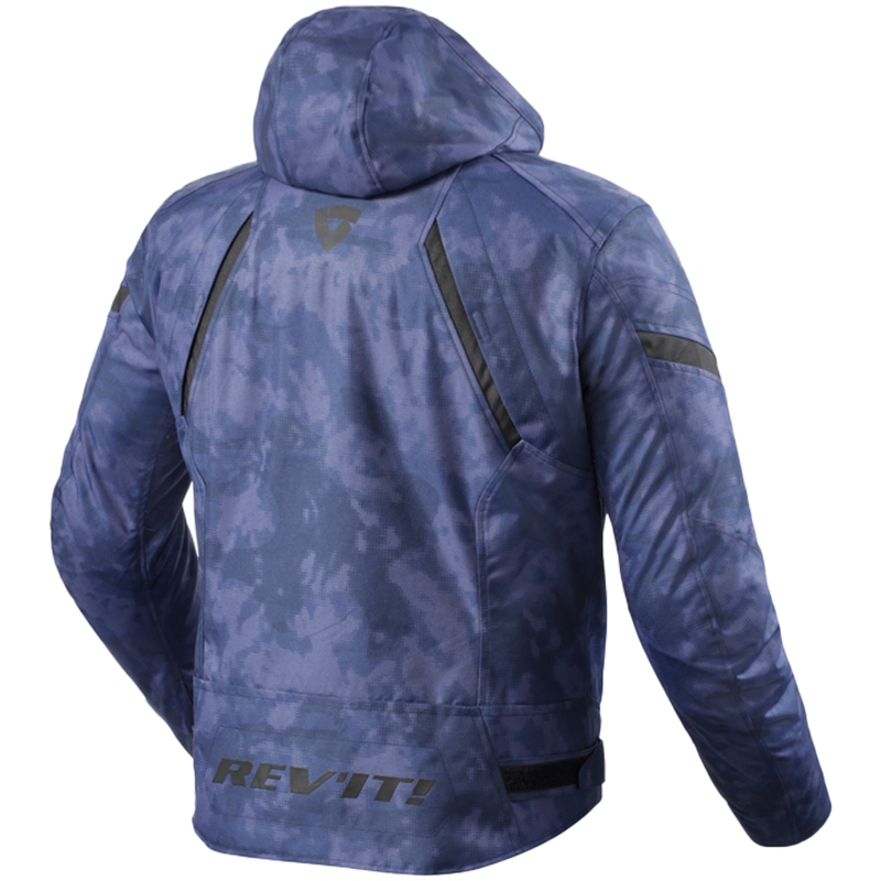 Geacă moto Revit Flare 3 H2O camo albastru