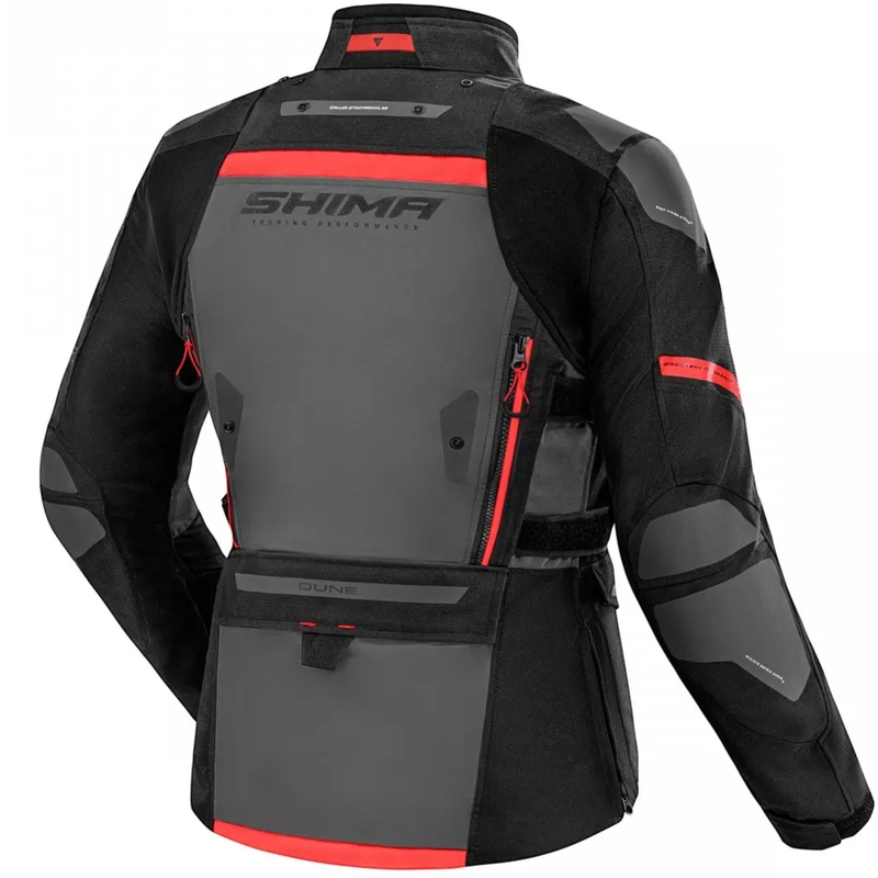 Jachetă de motocicletă pentru femei Shima Dune roșu