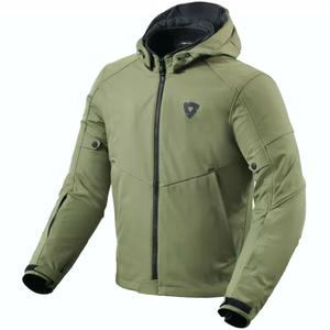 Jacheta moto Revit Afterburn H2O verde