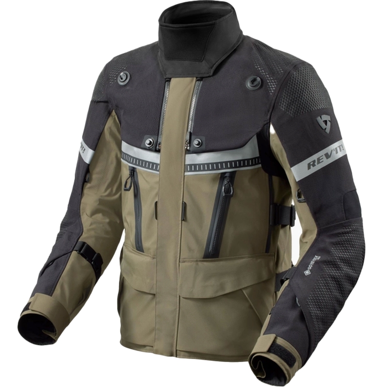 Geacă de motocicletă Revit Dominator 3 GTX negru-verde