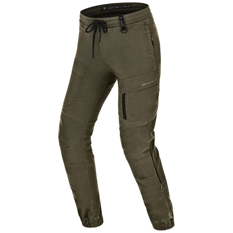 Pantaloni de motocicletă pentru femei Shima Joggsy khaki