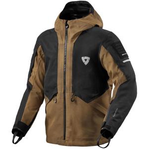 Geaca moto Revit Tectonic H2O negru-maro
