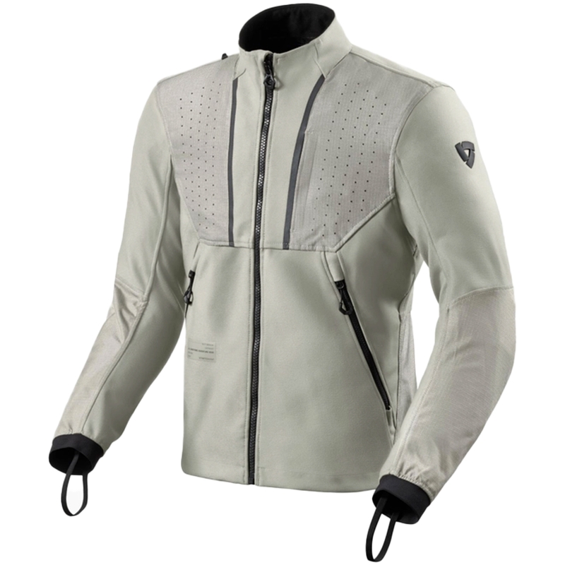 Jachetă de motocicletă Revit Surface Gri deschis