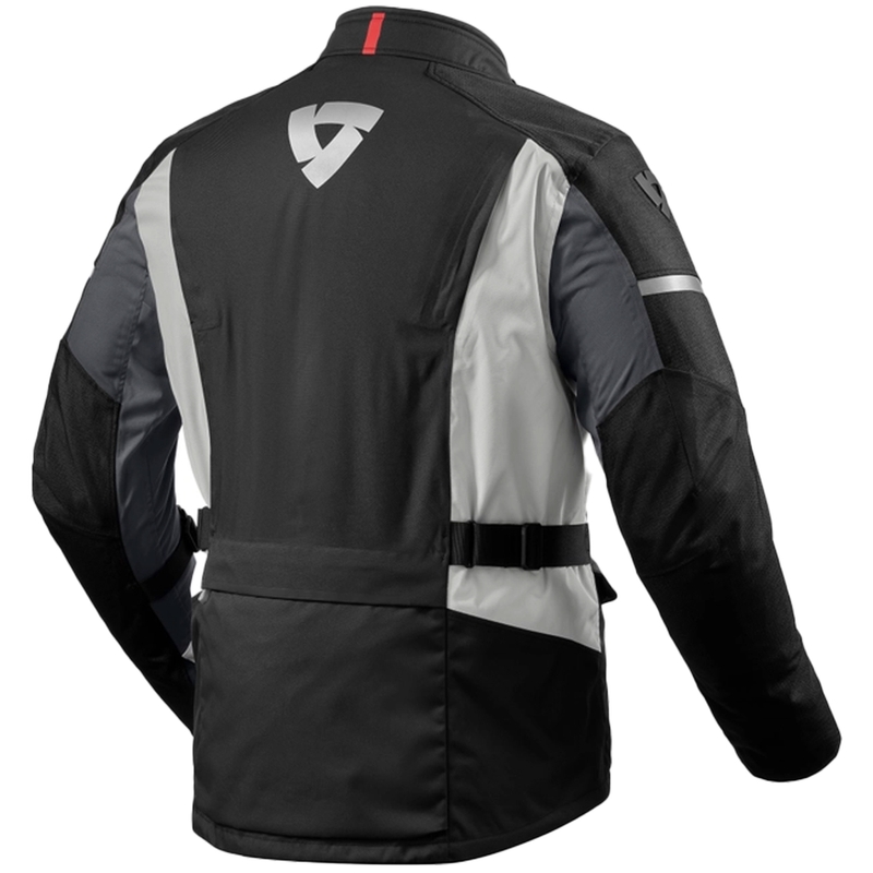 Revit Horizon 3 H2O jachetă de motocicletă negru și roșu