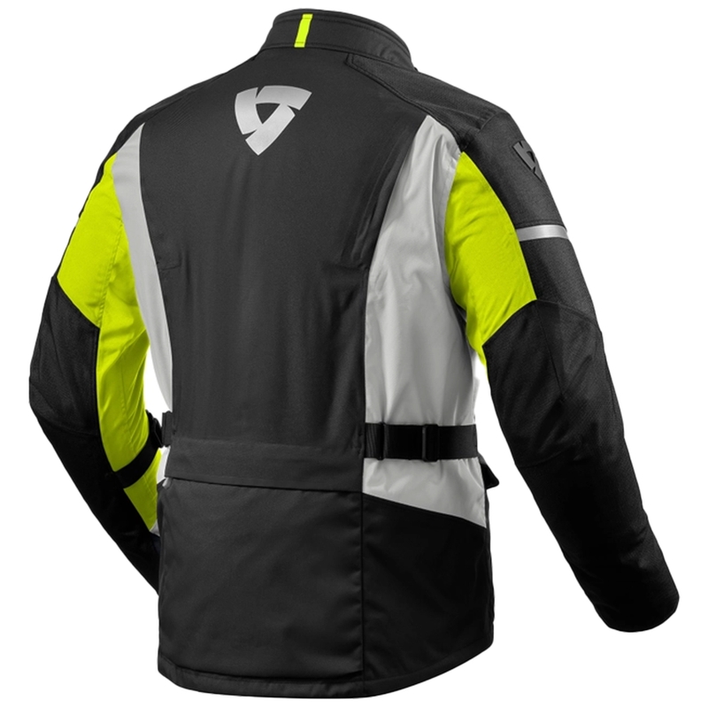 Revit Horizon 3 H2O jachetă de motocicletă negru-galben-fluo
