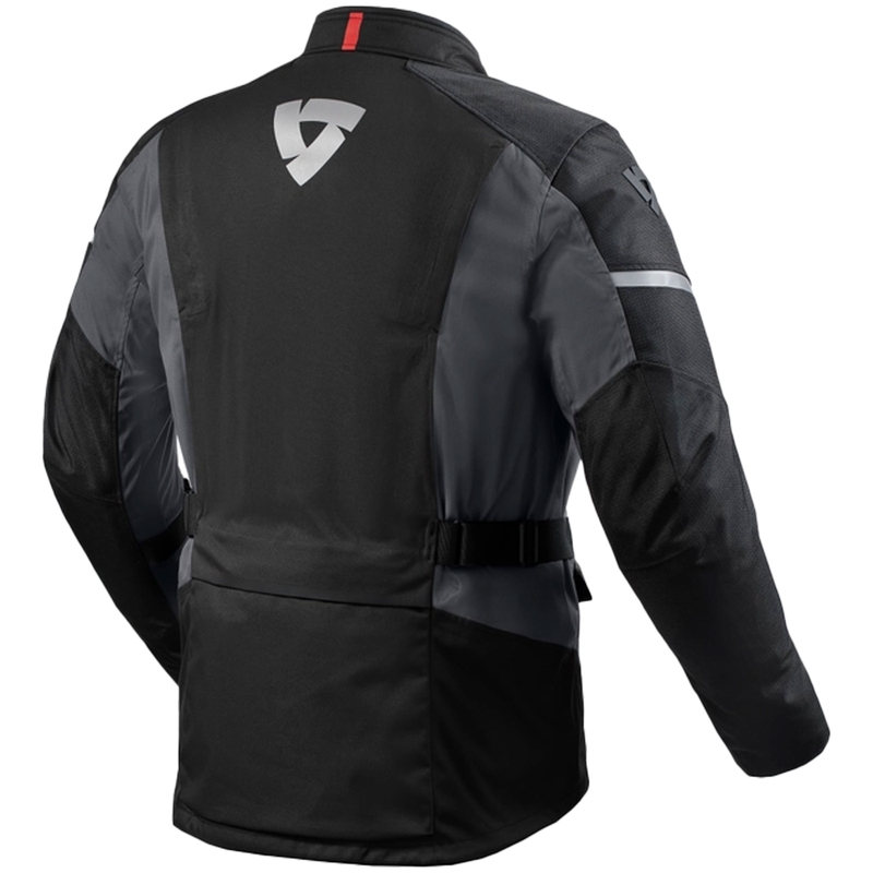 Revit Horizon 3 H2O jachetă de motocicletă alb-negru și alb