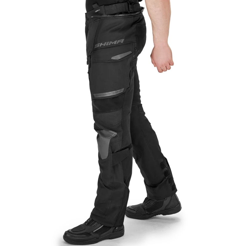 Pantaloni de motocicletă Shima Dune negri
