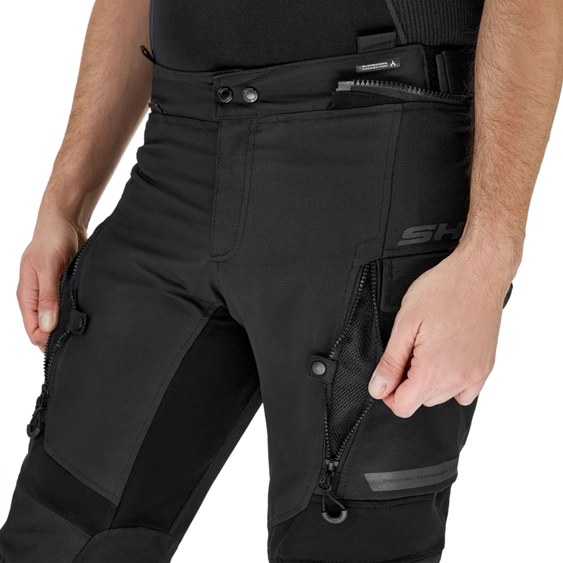 Pantaloni de motocicletă Shima Dune negri