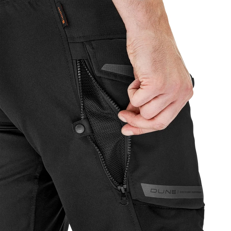 Pantaloni de motocicletă Shima Dune negri