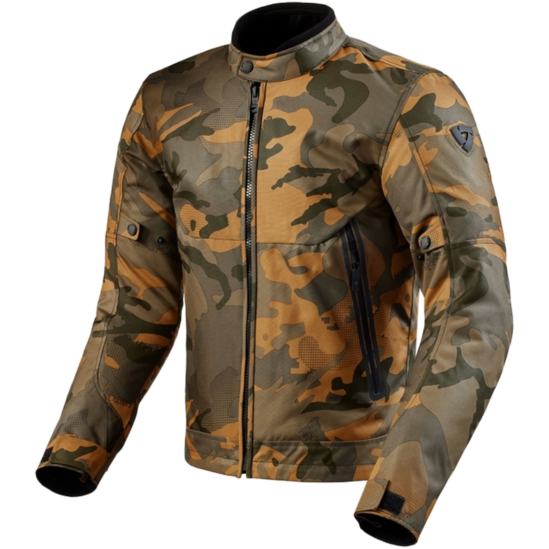 Jachetă de motocicletă Revit Shade H2O camo-verde