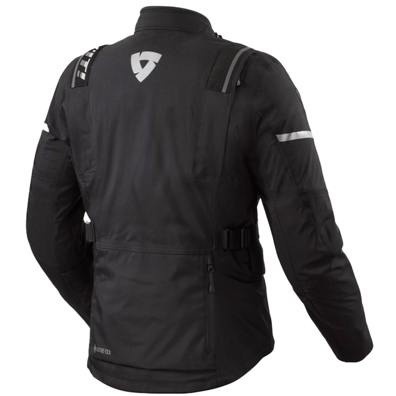 Geacă moto Revit Vertical GTX negru-argintiu