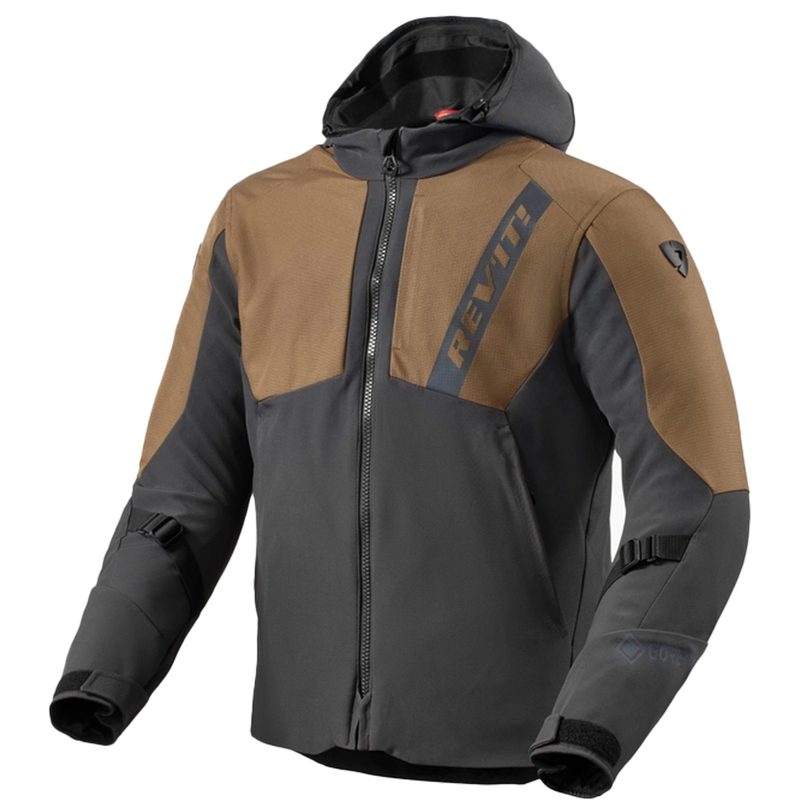 Geacă moto Revit Potential GTX maro-gri