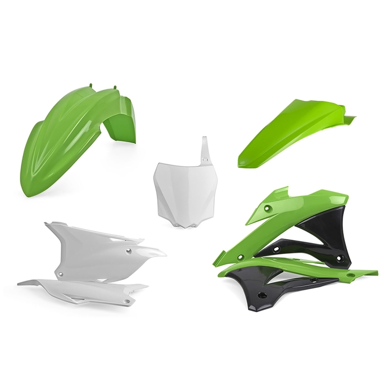 Kit plastice POLISPORT OEM Color pentru KAWASAKI KX 85 2014-2023, KAWASAKI KX 112 2014-2021