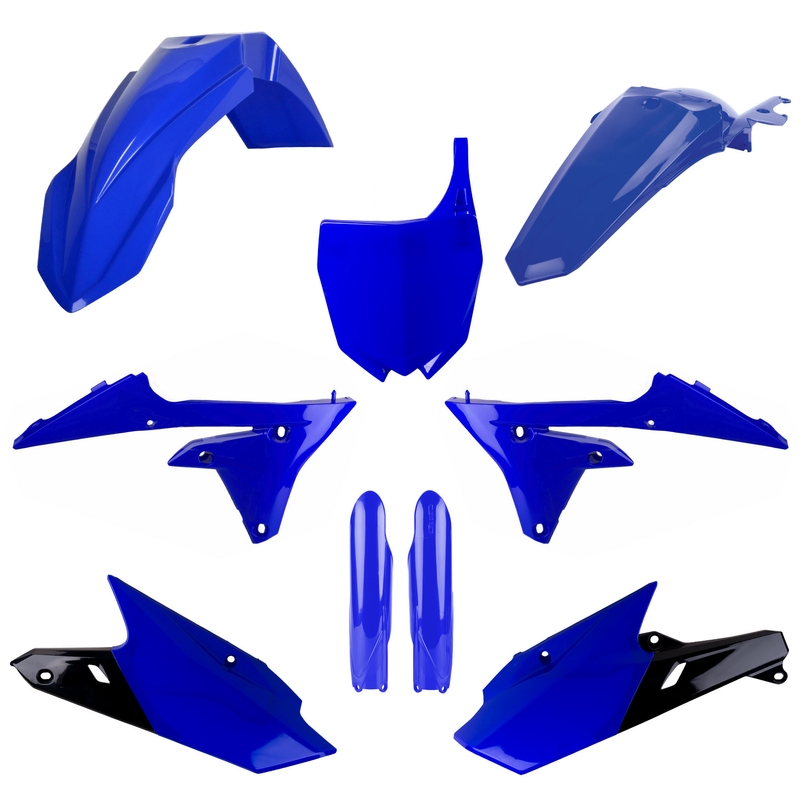 Kit plastice POLISPORT blue yam 98 pentru YAMAHA YZ 250 F 2014-2018, YAMAHA YZ 450 F 2014-2017