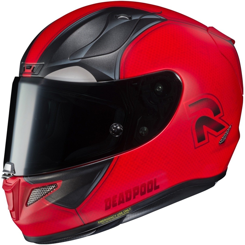 Cască de motocicletă integrală HJC RPHA 11 Deadpool 2 Marvel MC1SF lichidare