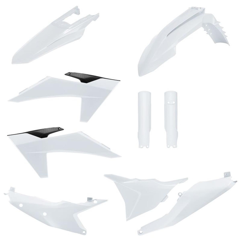 Kit plastice POLISPORT Alb