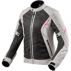 Jachetă de motocicletă Revit Torque 2 H2O negru-gri pentru femei Revit Torque 2 H2O negru-gri
