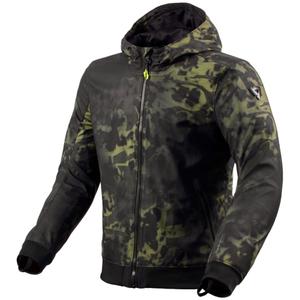 Jachetă Revit Saros WB softshell negru-verde închis