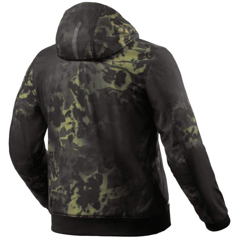 Jachetă Revit Saros WB softshell negru-verde închis