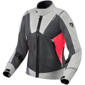 Geaca moto dama Revit Airwave 4 gri-roz