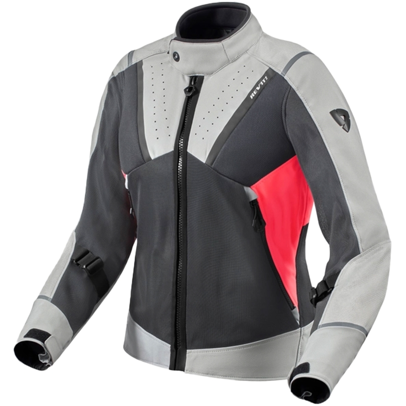 Geacă de motocicletă Revit Airwave 4 pentru femei gri-roz