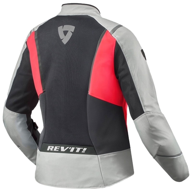 Geacă de motocicletă Revit Airwave 4 pentru femei gri-roz