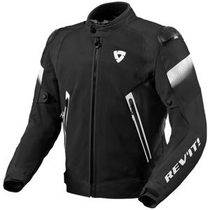 Revit Control Air H2O jachetă de motocicletă negru și alb