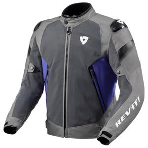 Revit Control Air H2O jachetă pentru motociclete gri-albastru
