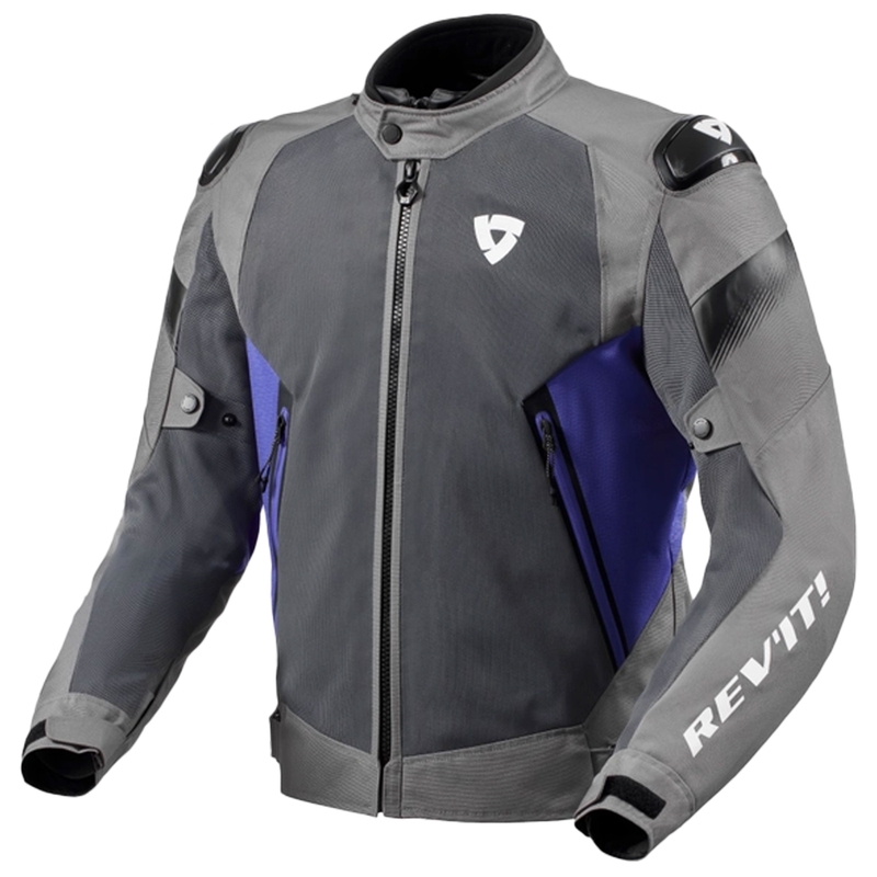 Revit Control Air H2O jachetă pentru motociclete gri-albastru