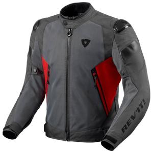 Revit Control Air H2O jachetă pentru motociclete gri și roșu