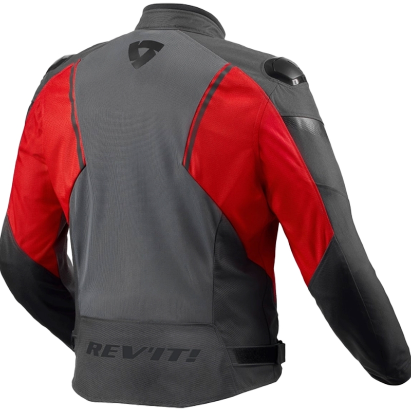 Revit Control Air H2O jachetă pentru motociclete gri și roșu