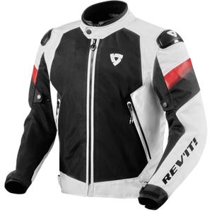 Revit Control Air H2O jachetă de motocicletă negru și alb